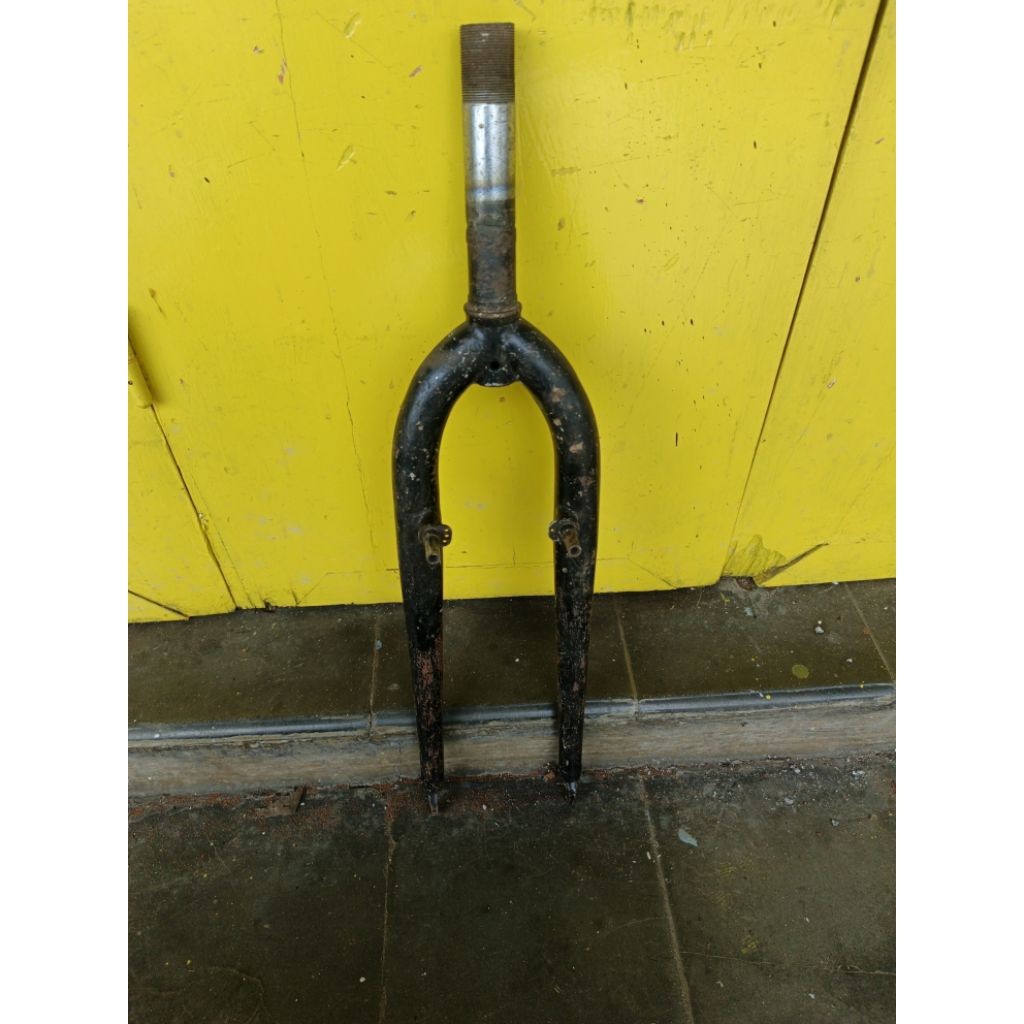 fork sepeda mtb 24 model lurus antiq second