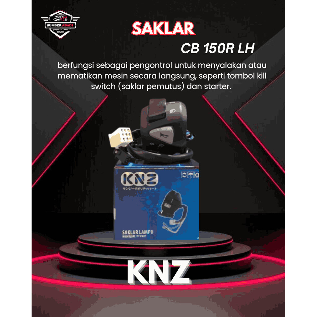 KNZ Saklar CB 150R LH