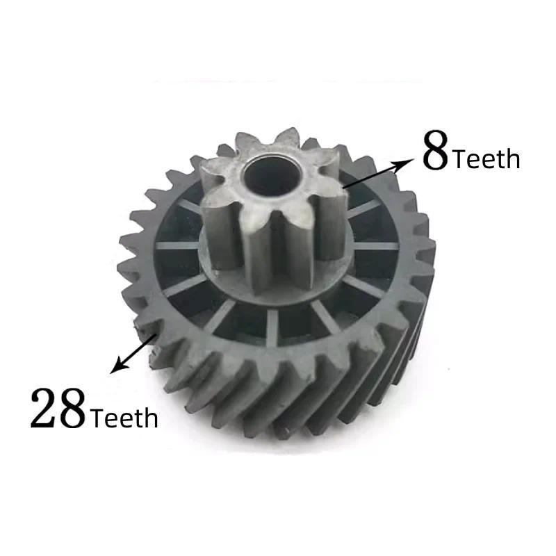 8T28T Helical Gear For Deli 991733045 27258342509903T602T604 Shredder Gear Accessories 8Teeth+28Teet