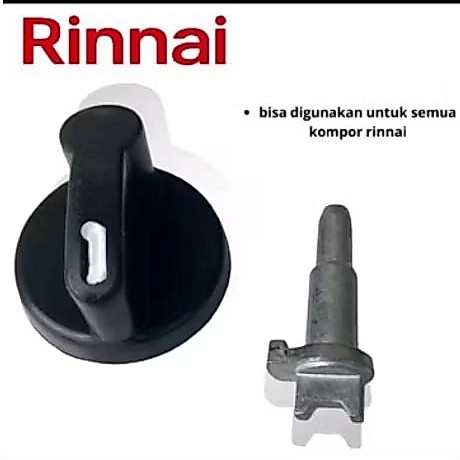 knop dan tuas pemantik api untuk kompor rinnai