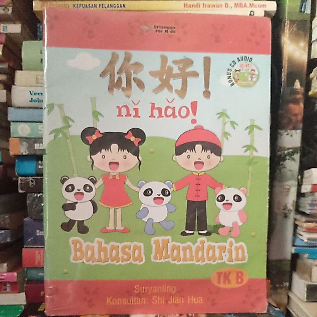Buku Bimbel Bahasa Mandarin Anak " ni hao " Bahasa Mandarin TK B