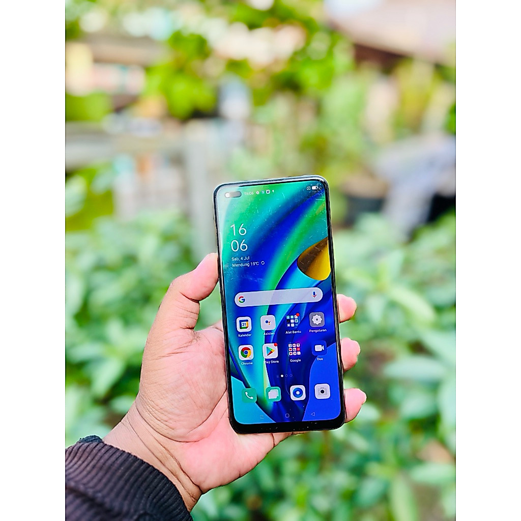 Oppo Reno 4f 8/128 Unit Casan Second Seken Sekon Murah Ori 8