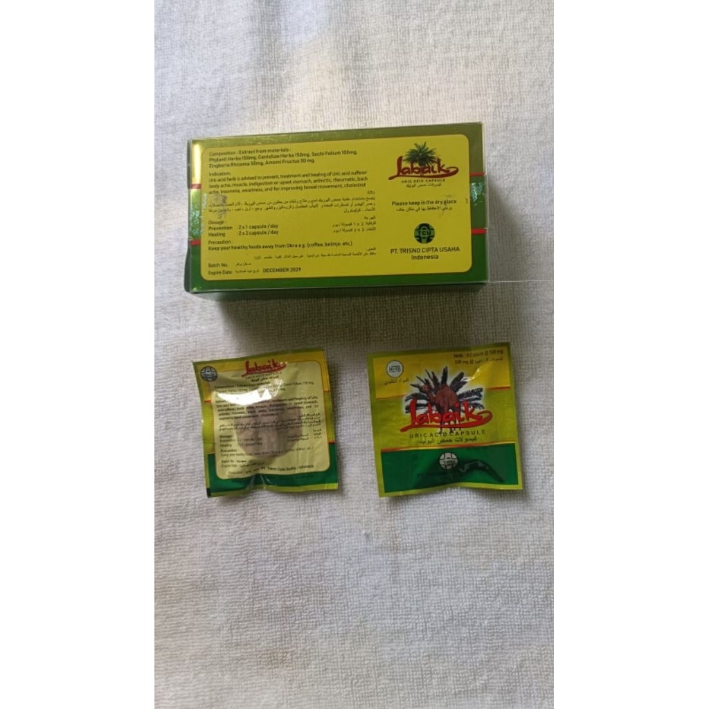 ALL NEW Terlaris BPOM Original 100% labaik semoga cepat sembuh :)