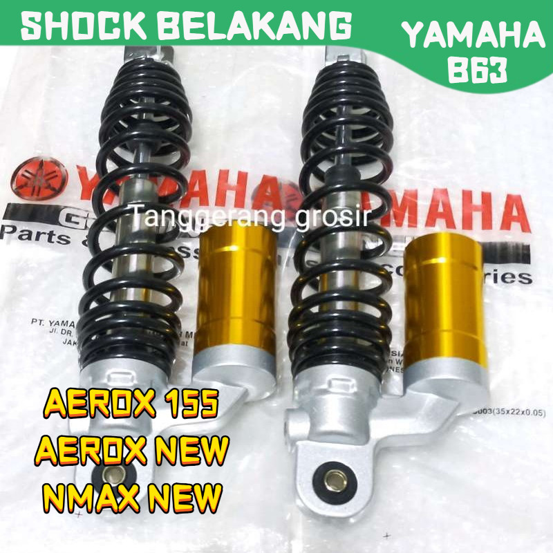 SHOCKBREAKER BELAKANG + TABUNG B63 YAMAHA AEROX 155 AEROX NEW NMAX NEW