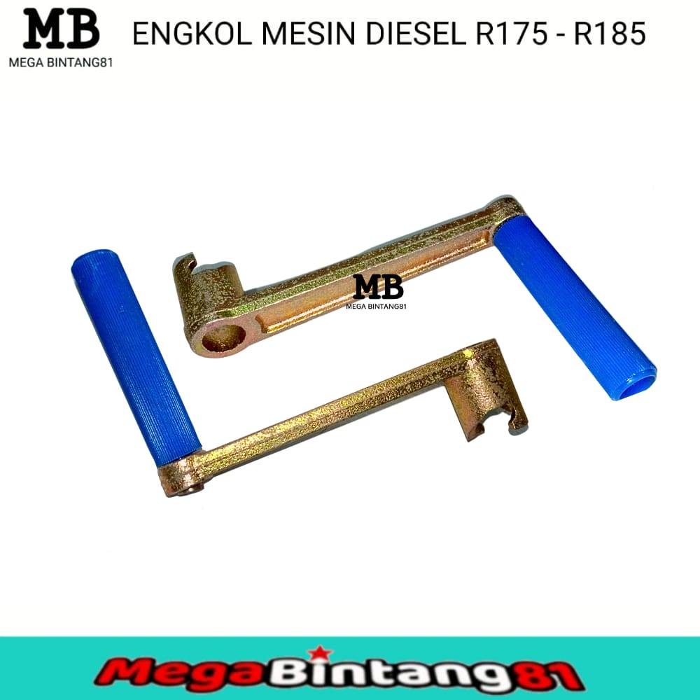 Engkol mesin diesel R175 R180 starting handle engkol mesin diesel R175 R180