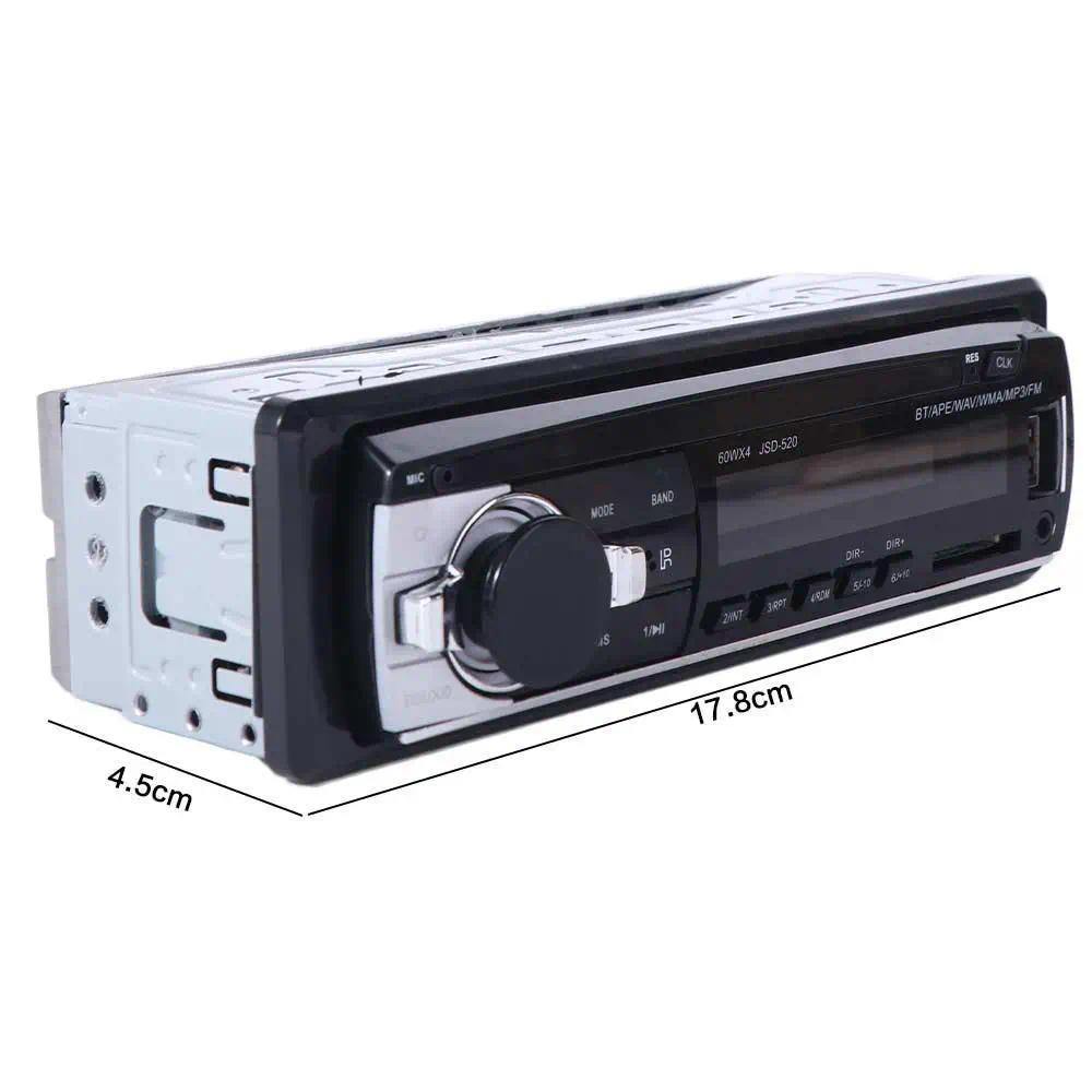 Bluetooth-compatible Bluetooth Car MP3 Player Button Control 4 Channel 12V Car Radio AUX Input Remot