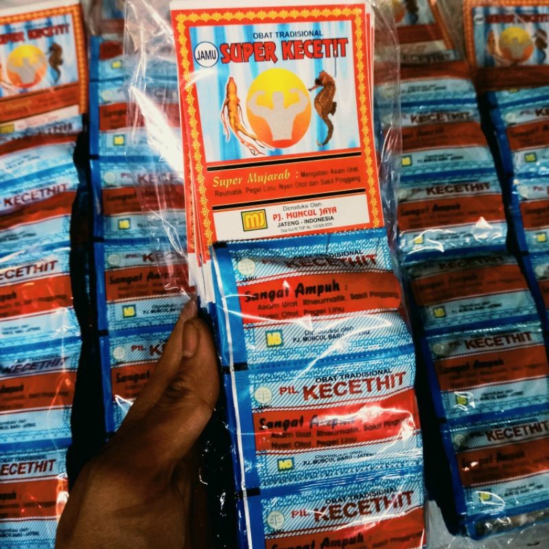 READY ( SUPER KECETIT ) Super Kecetit Mujarab Asam Urat 5 Hanger