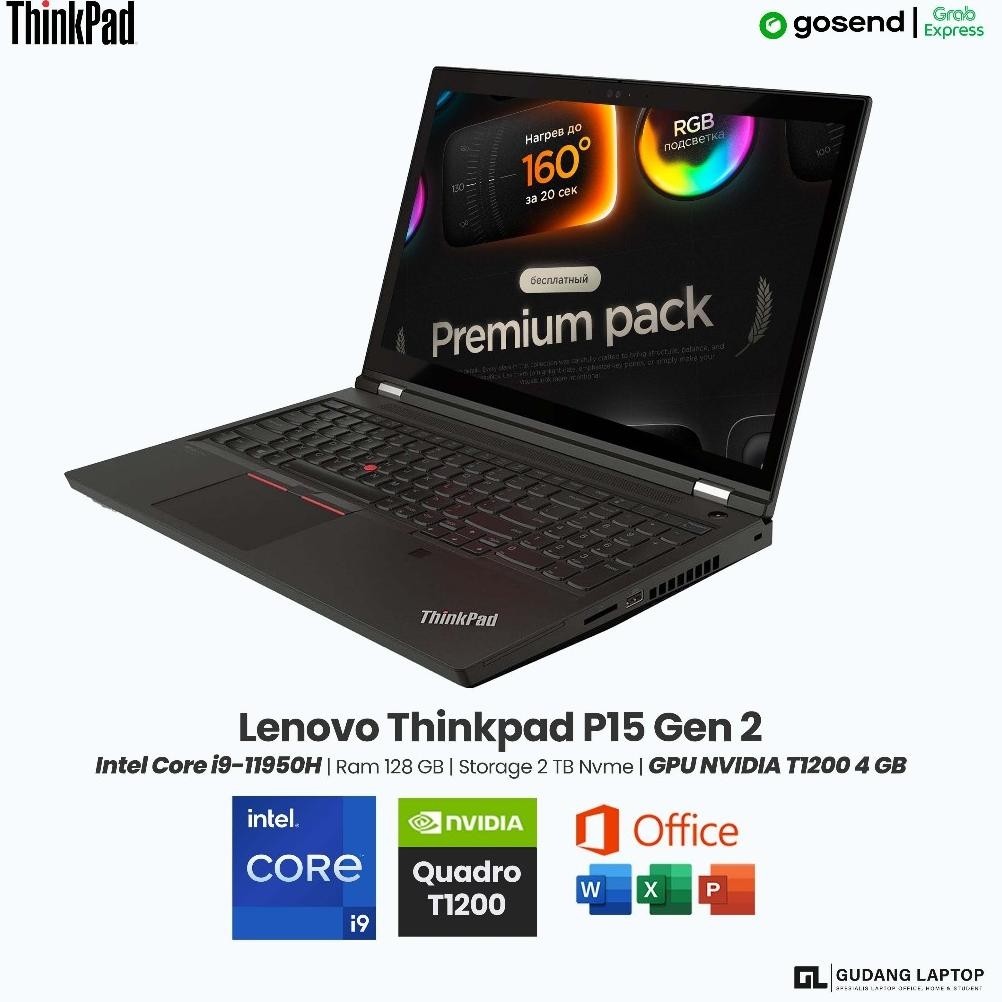 Laptop Workstation Lenovo ThinkPad AutoCAD SketchUp