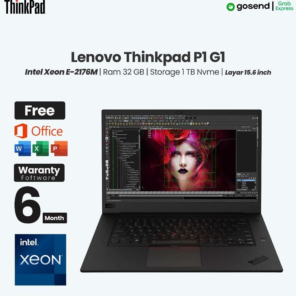 LAPTOP WORKSTATION LENOVO THINKPAD NVMe NVIDIA