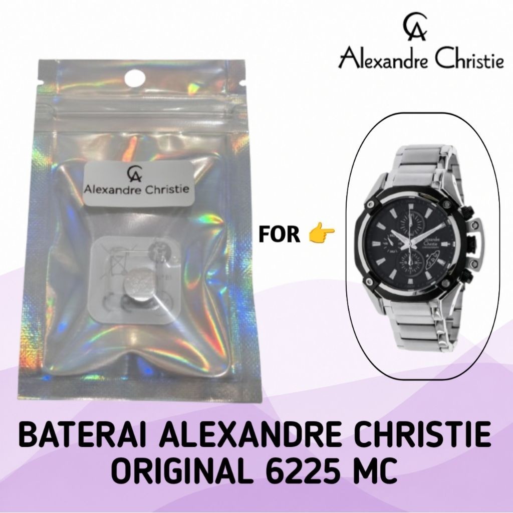 Baterai Alexandre Christie original 6225 MC