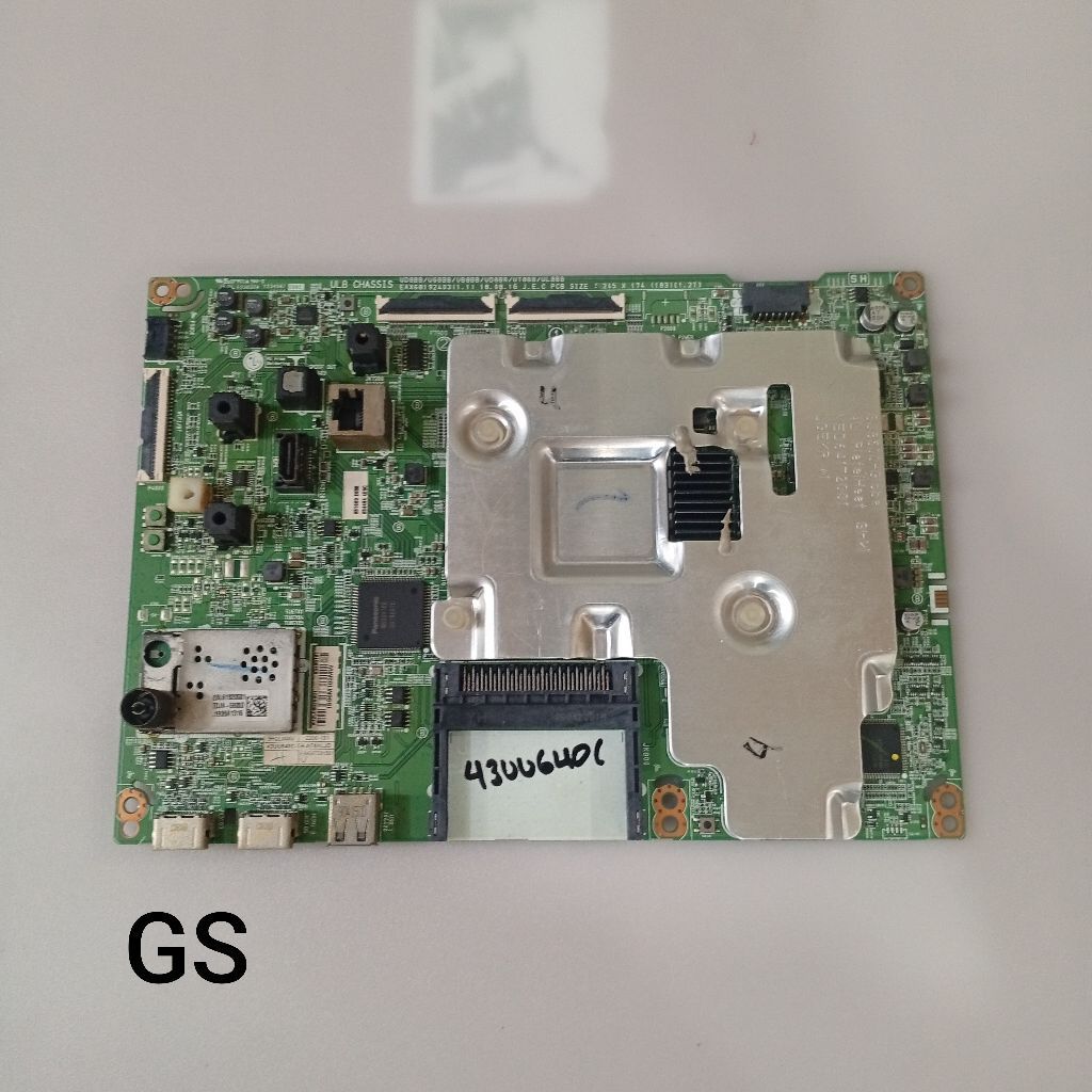 MAINBOARD TV LG 43UU640C MB - MOBO - MODUL - MOTHERBOARD TV LG