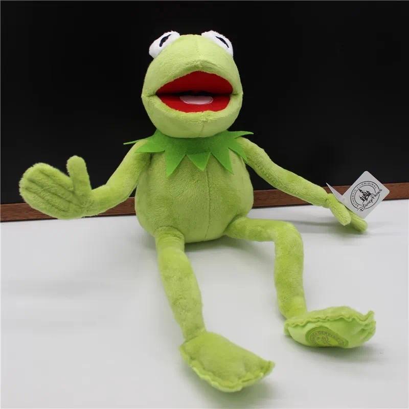 Disney 1piece 40CM The Muppets KERMIT FROG Stuffed animals toys The Muppet Show Plush animal dolls