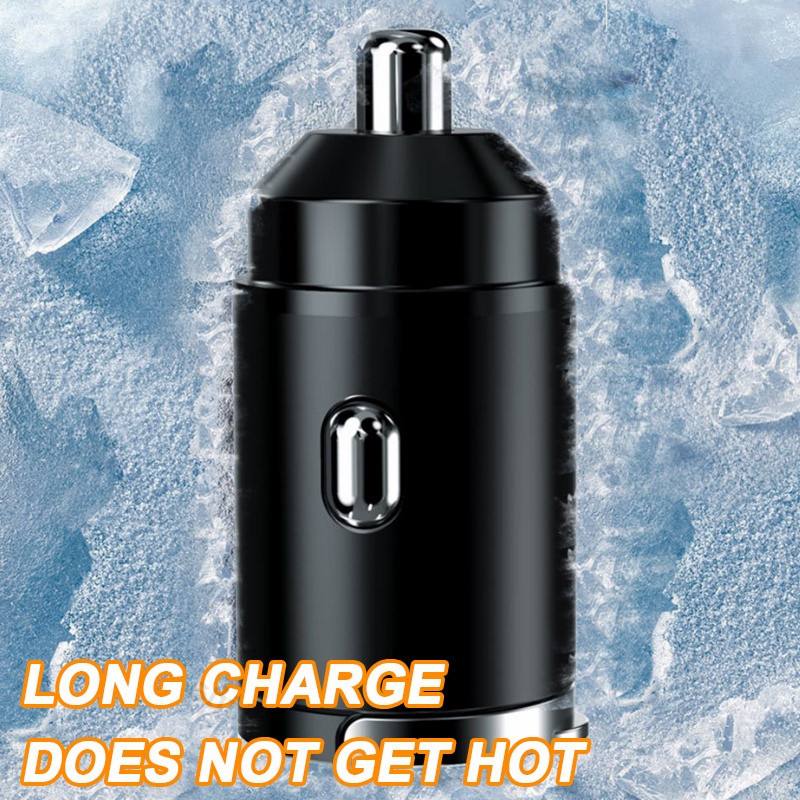 ESSAGER Car Charger Colokan Mobil Fast Charger 2 Ports