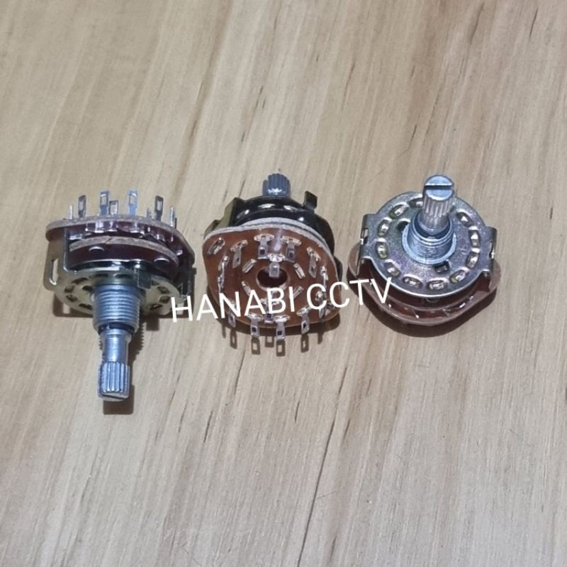 Potensio Rotari 2x6 3x4 4x3 Rotary 2 x 6 3 x 4 4 x 3