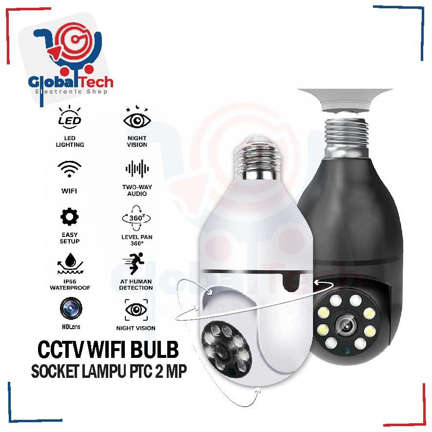 CCTV IP CAMERA Dome Model Lampu  CCTV Dengan LED