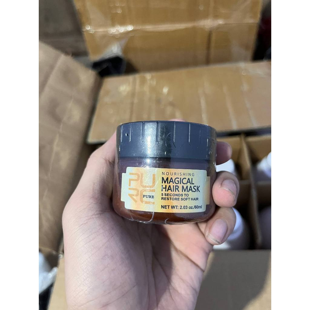 PURC Magical Treatment Mask Masker Keratin Rambut Rusak Jadi Lembut