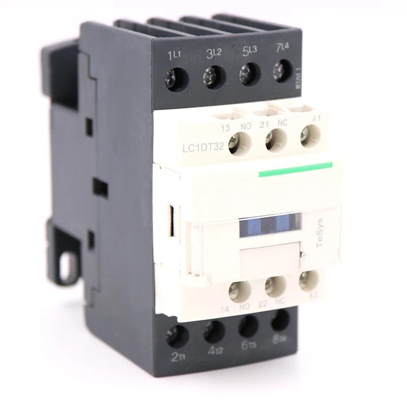 LC1DT32V7 AC electric magnetic Contactor 4P 4NO LC1-DT32V7 32A 400V AC coil