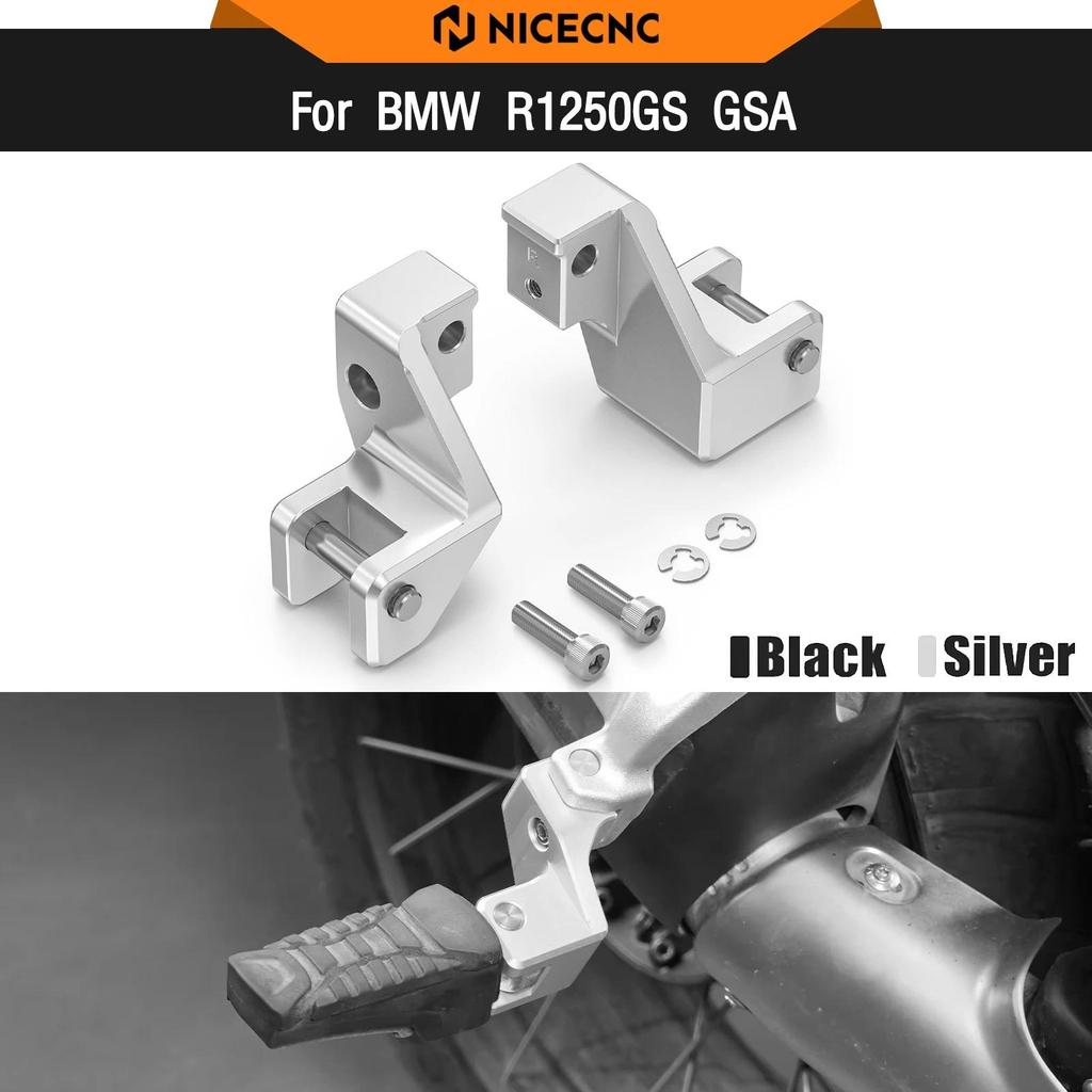 For BMW R1250GS 2018-2023 R1250GS Adventure 2018-2024 Passenger Footrest Lowering Kit R1250GS GSA R 