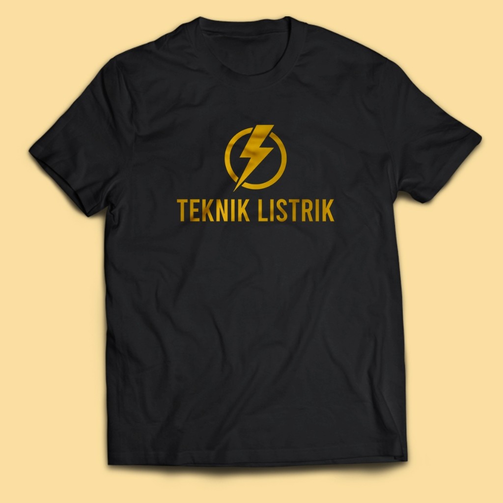 Kaos Pria TEKNIK LISTRIK Electrical Engineer Dewasa Baju Atasan Unisex CCY1