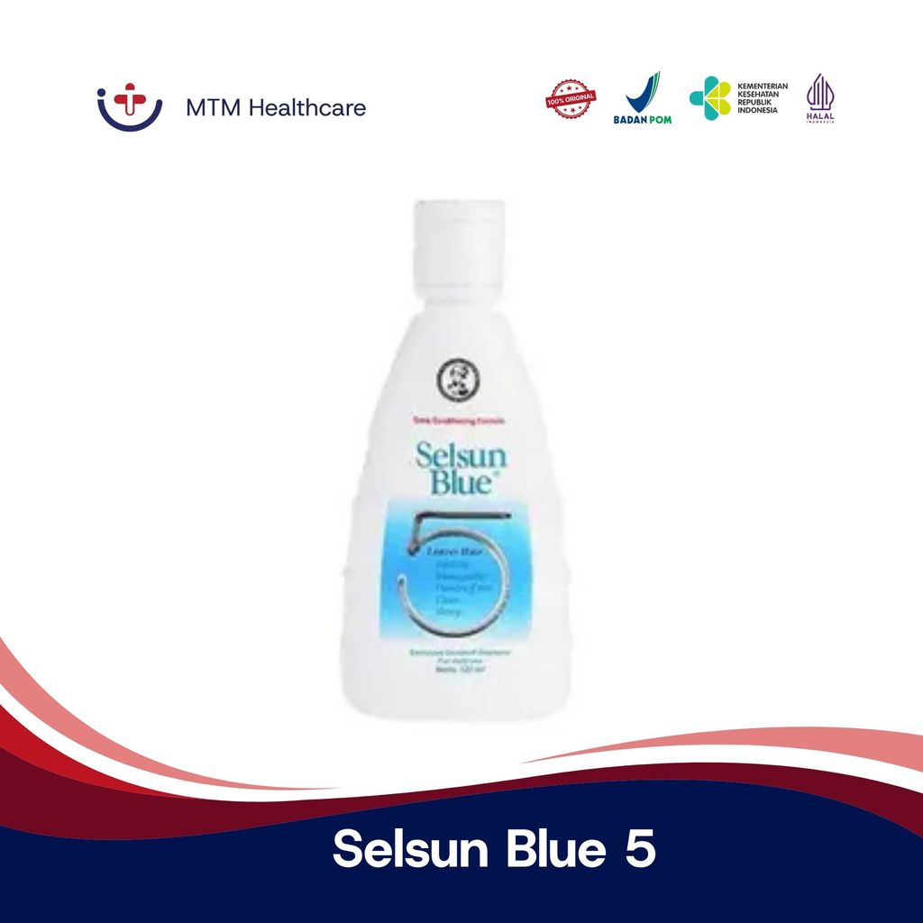 Selsun Shampoo Blue 5 120ML Sampo