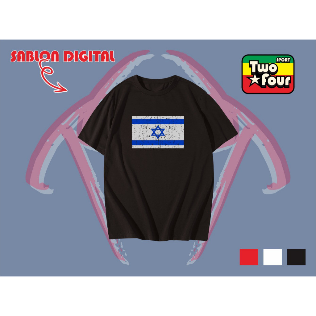 KAOS SOUVENIR JERUSALEM ISRAEL BAJU OLEH-OLEH ISRAEL BANYAK MODEL BEBAS WARNA