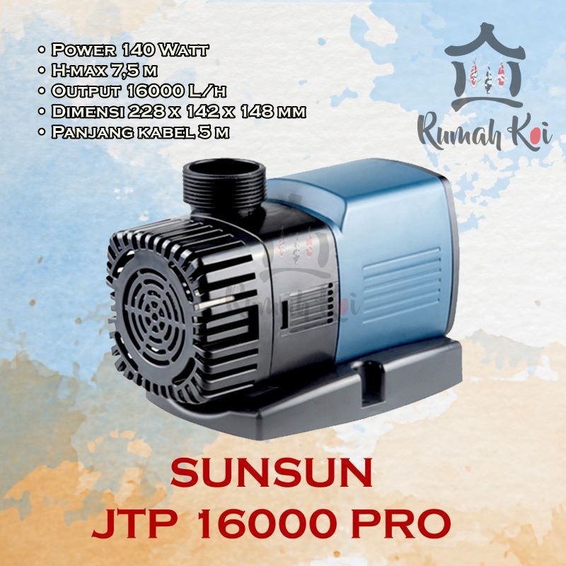 New Sunsun JTP 16000 Pro/JTP 14000 Pro/Sunsun CTP 16000 pro, ori dan resmi, dus merah