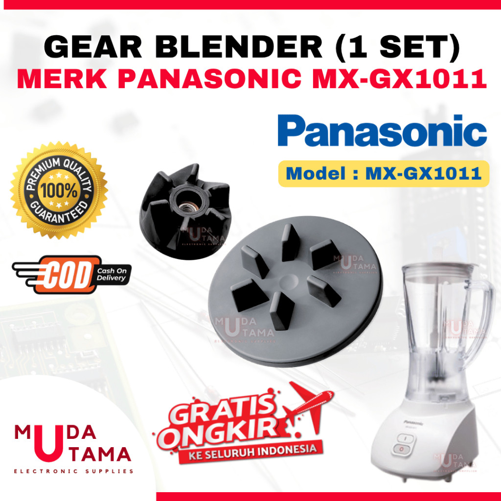 Karet Gear Blender PANASONIC MX-GX1011 / MX GX 1011 / MXGX1011 - Gear Pemutar Blender PANASONIC GX10