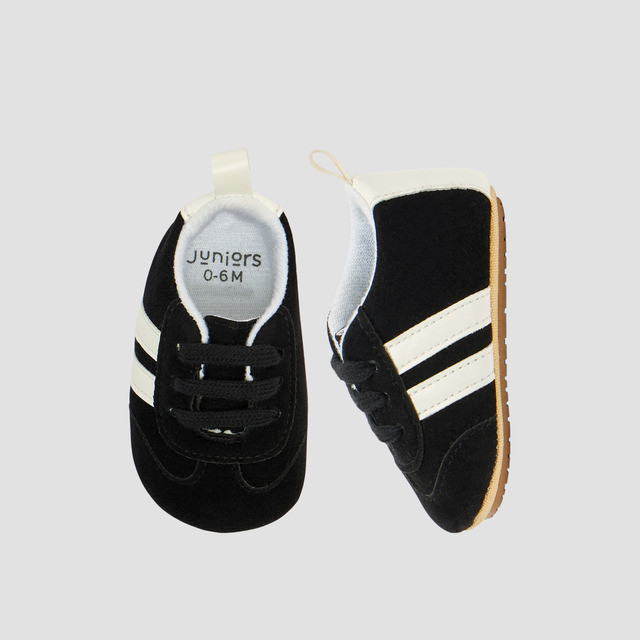 Babyshop Juniors Booties with Pull Tabs - Black Dark