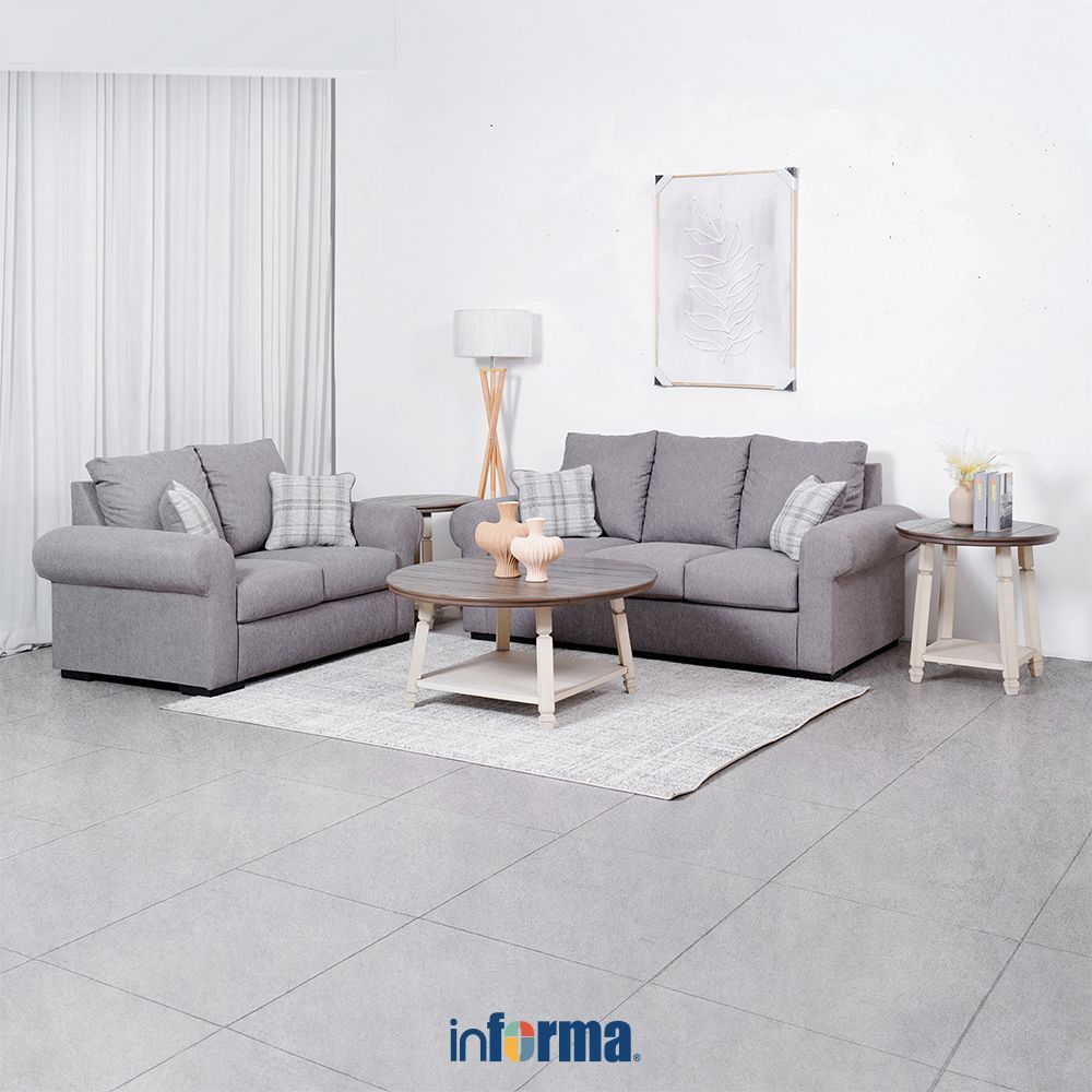 Informa Ashley Dolce Sofa Fabric Sofa Ruang Tamu Sofa Minimalis Kursi Santai Kursi Ruang Tamu