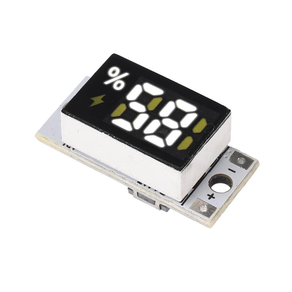 Mini Battery Level Incator Module  1S 2S 3S 4S Series Battery Meter  Lithium Battery Percentage spla