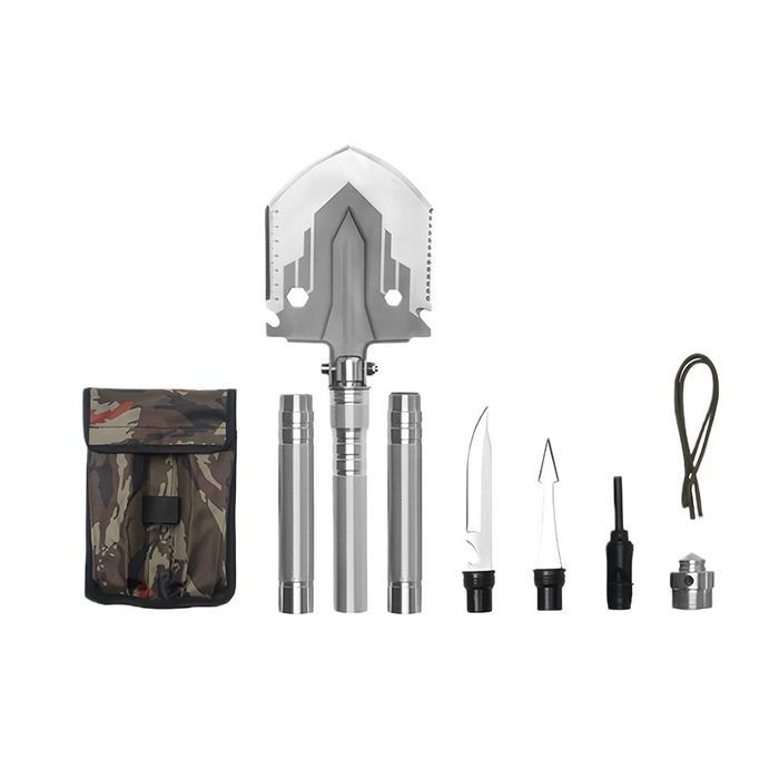Multi-Fungsi Lipat Sekop Survival Kit Alat Berkebun Berkemah Lipat Serbaguna Sekop - sekop lipat
