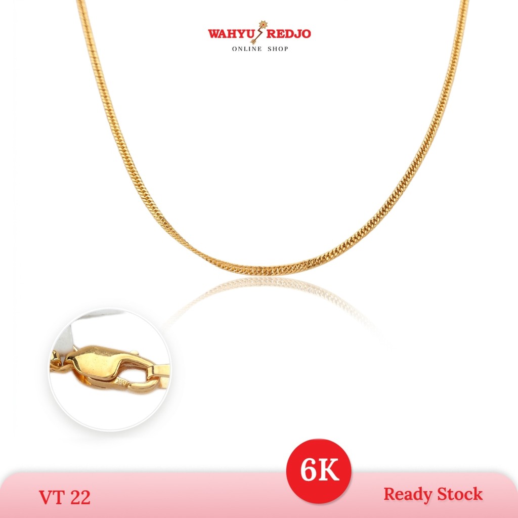 WAHYU REDJO - KALUNG EMAS ANAK DAN DEWASA 6K  MODEL HOLLO SIMPLE & DAILYWEAR (NON PMR)