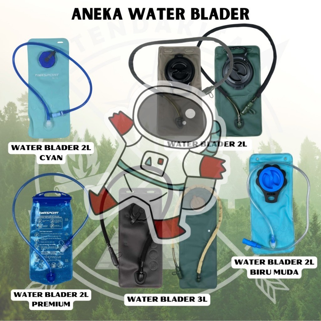 -Aneka Taffsport Kantong Air Minum Sepeda | Hydropack | Water Bladder | Tempat Air Minum | Hydpropac