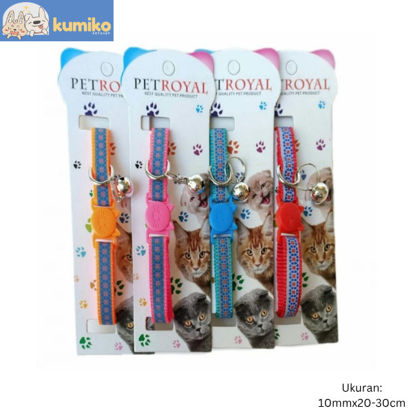 CAT COLLAR - KALUNG KUCING NYLON - COLLAR KUCING