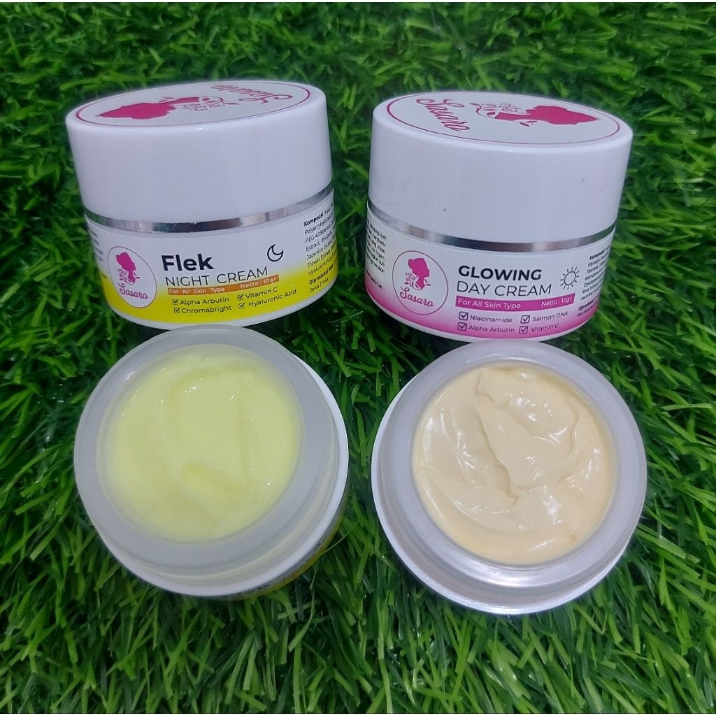 MSS - BPOM PAKET CREAM DOUBLE GLOWING EXPRESS ( SIANG CELEB DAN MALAM )