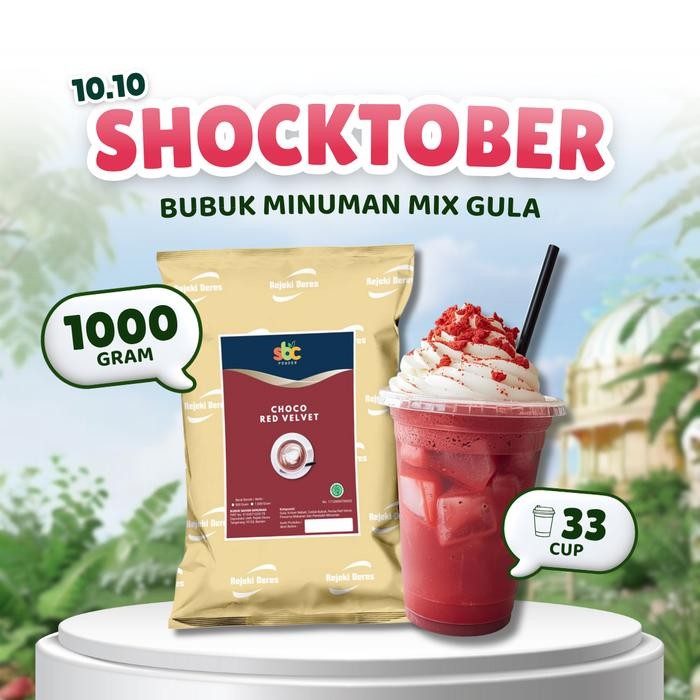 [RUMEROUS] SBC - Bubuk Minuman 1kg/ Bubuk Minuman Kiloan/ Powder Minuman Aneka Rasa 1000gr/ Usaha Mi