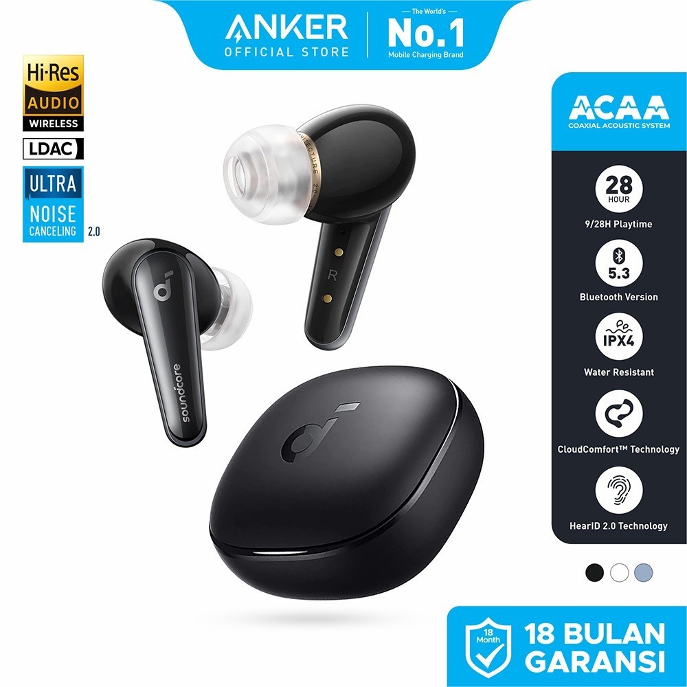 TWS Anker Soundcore Liberty 4 - A3953 ( Garansi 18 Bulan )