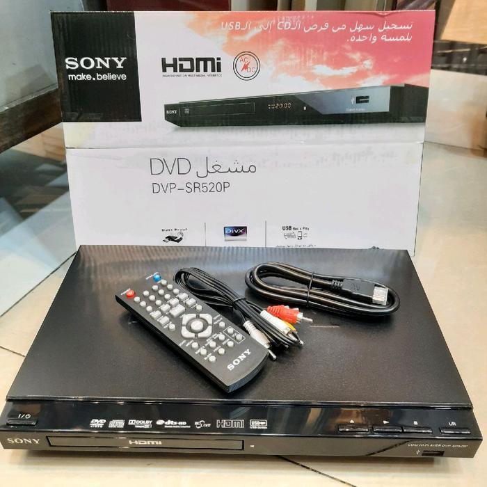 [NOBLES] DVD PLAYER SONY HDMI DVP - SR520P / PLAYER DVD , VCD , CD