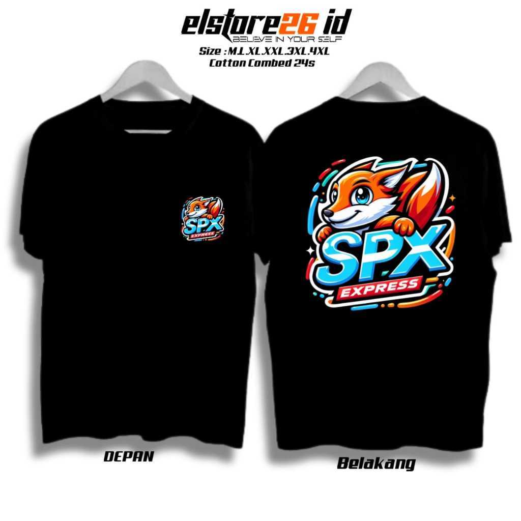 Baju Kaos Distro SPX EXPRESS | Tshirt Cotton Combed24s Pria & Wanita | Pakaian Keren Terbaru
