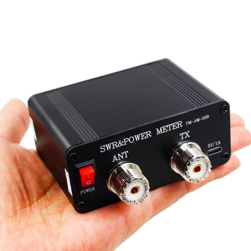 Digital SWR Power Meter 1.8MHz-54MHz Measure Monitorand Adjust Antenna