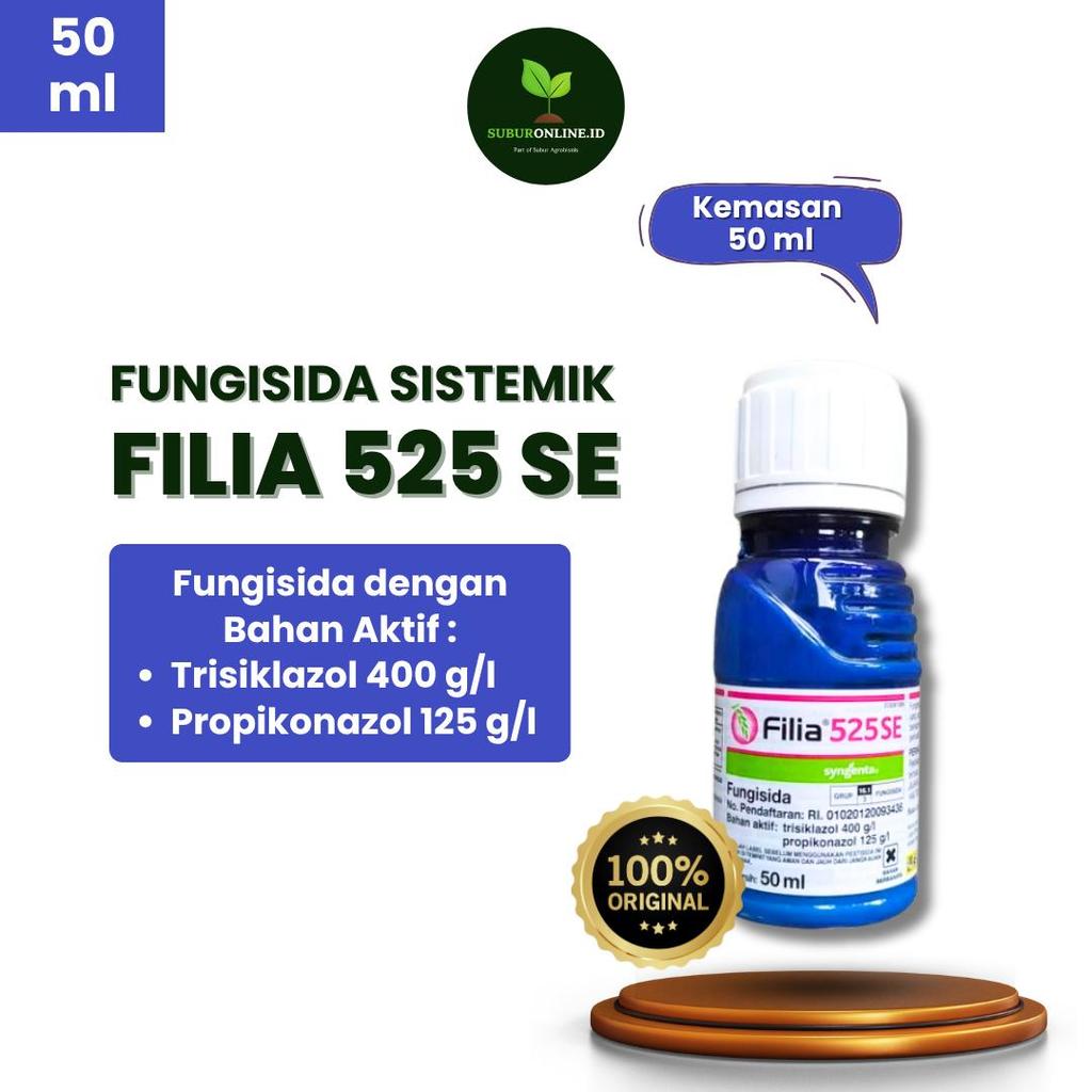 FUNGISIDA SISTEMIK FILIA 525 SE KEMASAN 50 ML