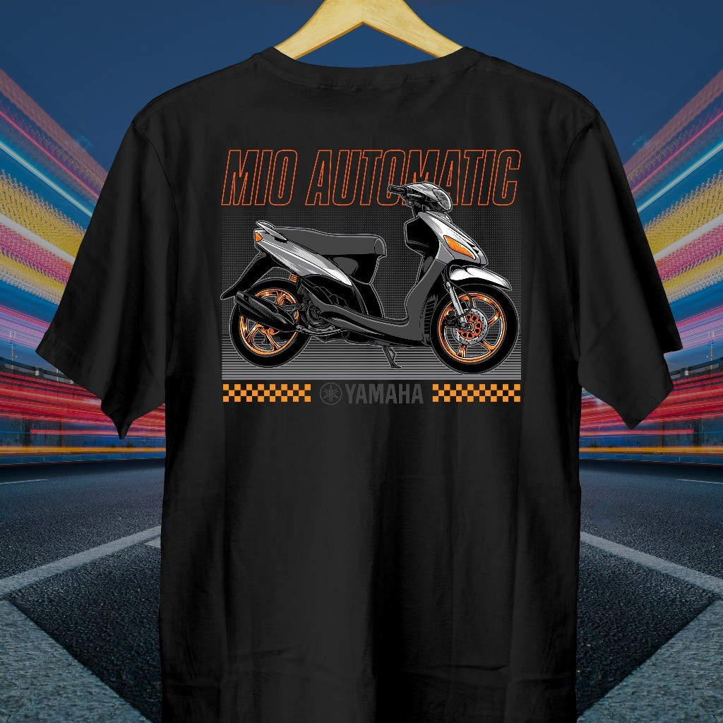 Kaos Motor Mio Automatic // Kaos Mio // Baju Mio // Mio