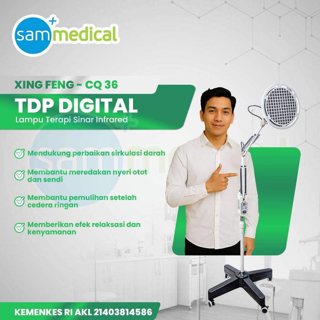 Xing Feng TDP Digital CQ-36 / Alat terapi gelombang panas akupuntur / Fin Feng TDP CQ 36