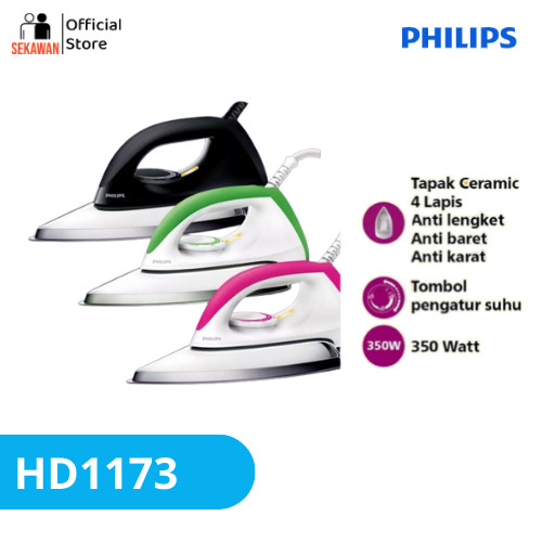 setrika philips keramik HD1173