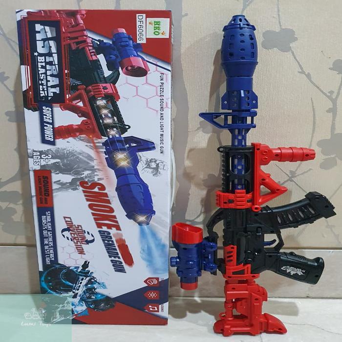 Mainan Anak Astral Blaster Gun Laser Light & Sound DF6066 - DF6066