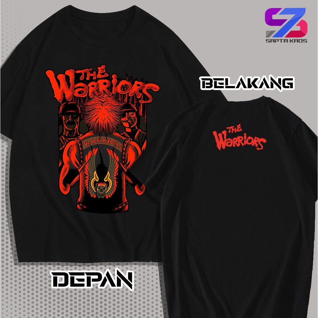 SPT385 KAOS THE WARRIORS Tshirt THE WARRIORS KAOS PS GANK THE WARRIORS COCOK UNTUK PRIA DAN WANITA
