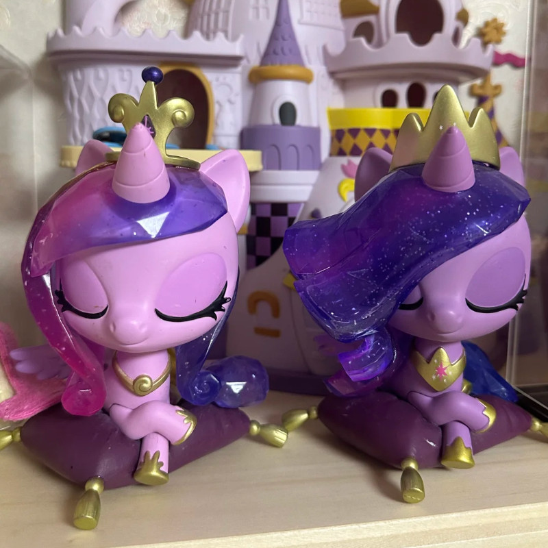 My Little Pony Action Figure Anniversary Edition Princess Celestia Princess Luna Action Figure Cute 