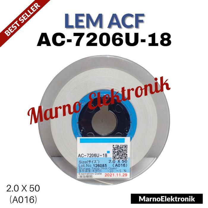 LEM ACF AC-7206U-18 LEM LCD COF FLEKSIBEL LCD TV LEM PEREKAT KE T-CON TERBAIK...