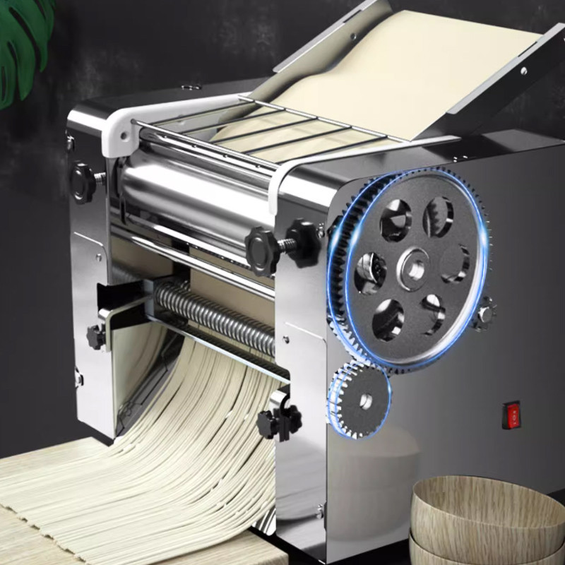 Electric Automatic Noodle Machine Two- Noodle Press Pasta Machine 110V