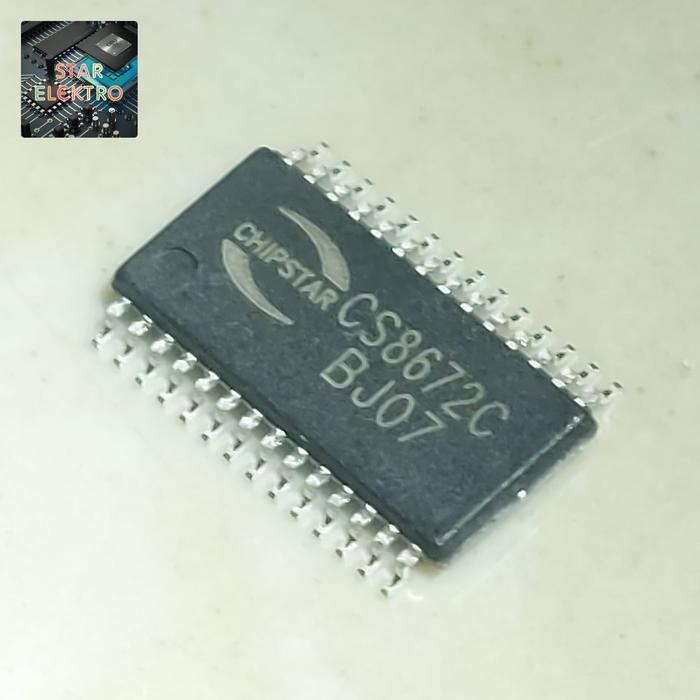 CS8672C TSSop-28 SMD CS8672 ChipStar IC Power Audio Amplifier Class-D CS 8672 8672C TERBAIK...